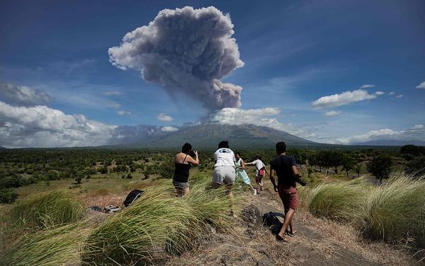巴厘岛火山爆发最新消息